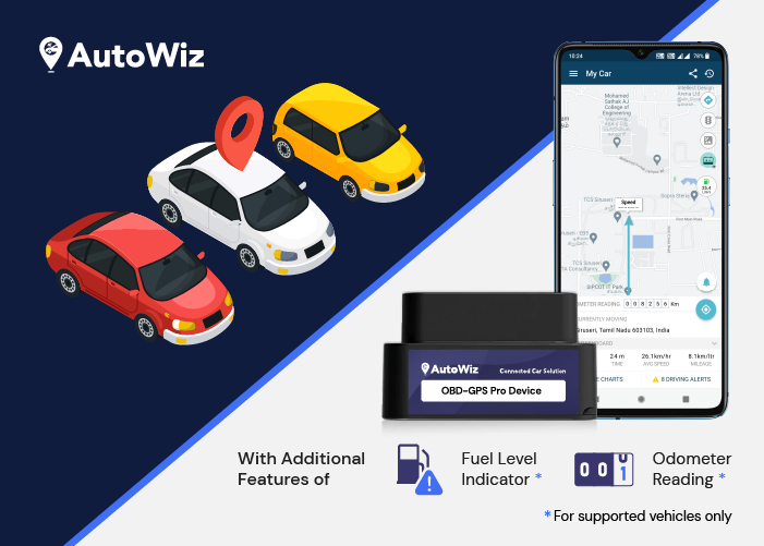 Efficient Fleet Management with Autowiz OBD-GPS Pro Device